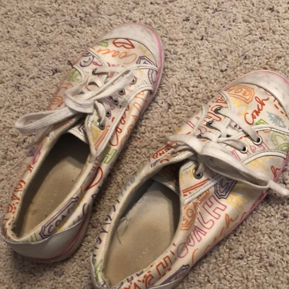 Coach tennis shoes